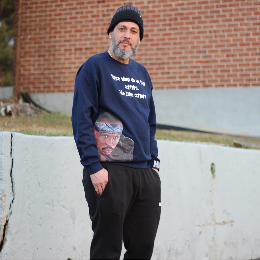 PadrinoXtheWireXhbo Avon barksdale crew neck